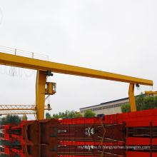 Grue à portique monopoutre avec palan électrique